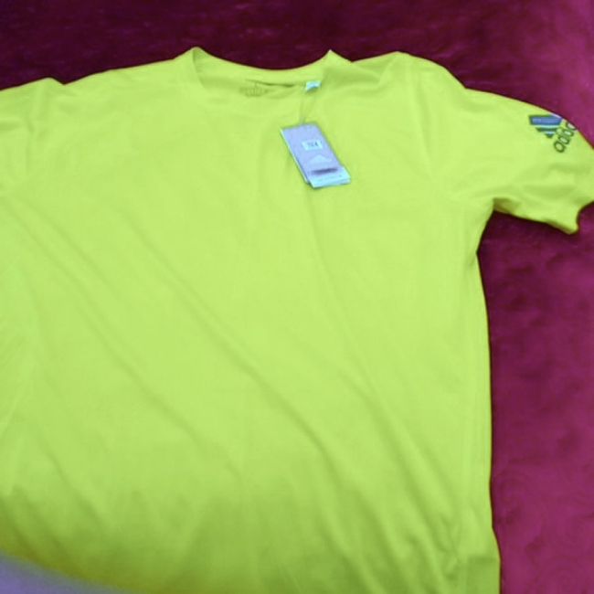 Adidas Freelift Primegreen Tee Size L 25 Nwt